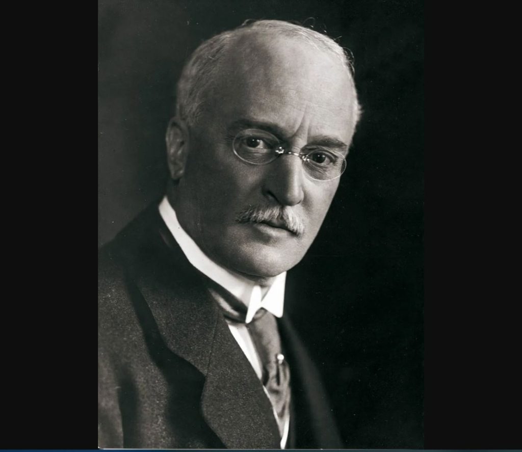 Portrait de Rudolf Diesel quelques années avant sa mystérieuse disparition en 1913