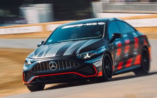 Mercedes-AMG CLA 45 électrique de 680 ch présentée à Goodwood Festival of Speed 2026