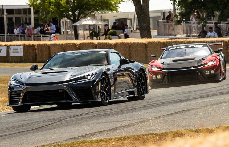 Toyota GR GT et version GR GT3 en démonstration au Goodwood Festival of Speed 2026
