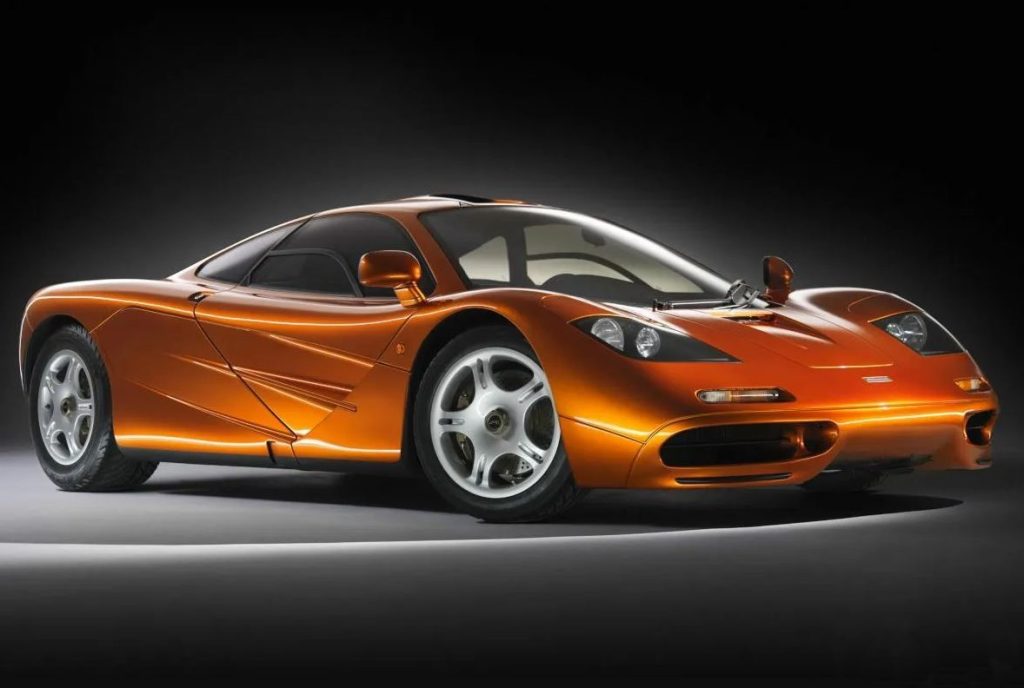 McLaren F1, supercar britannique conçue par Gordon Murray en 1992