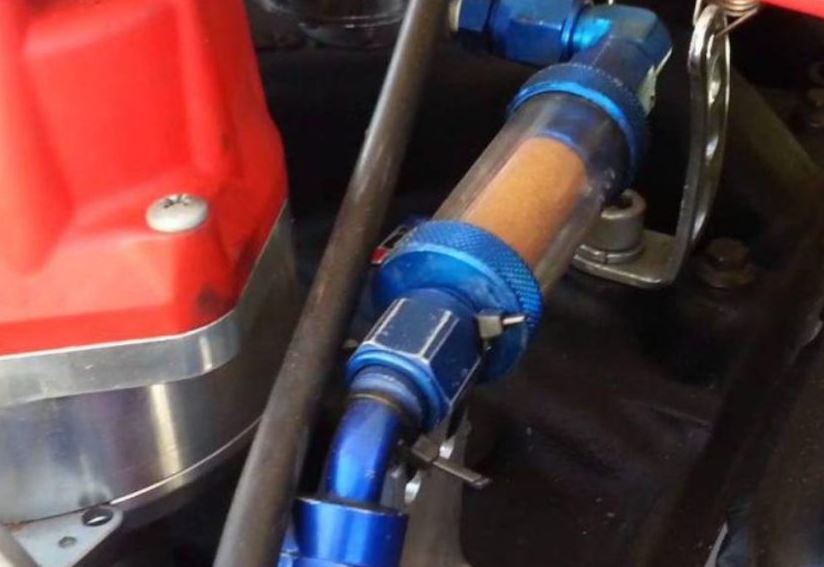 Circuit d'alimentation en carburant illustrant le phénomène de vapor lock sur un moteur essence