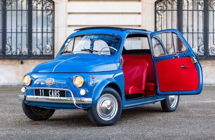 Fiat 500 Type D de 1962, l'une des voitures qui ont popularisé Fiat en Europe