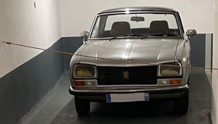 Peugeot 304 S Cabriolet de 1972 préservée dans son état d'origine