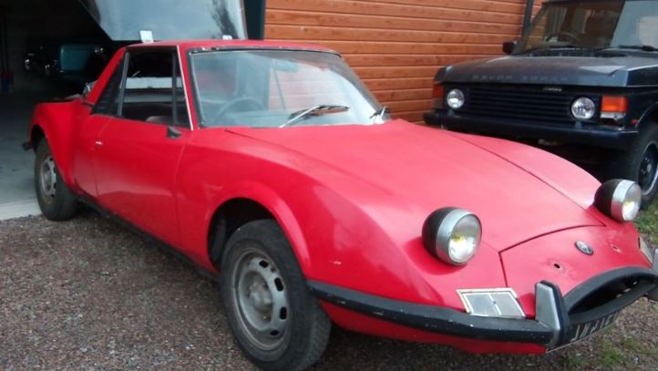 Matra 530 SX de 1973 redécouverte après une longue période d'immobilisation