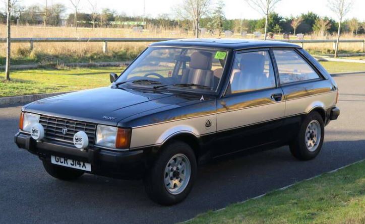 Talbot Sunbeam Lotus de série vue de trois quarts avant