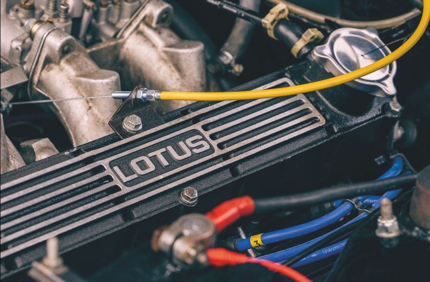 Moteur Lotus 2,2 litres double arbre équipant la Talbot Sunbeam Lotus
