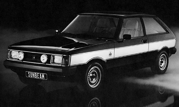 Talbot Sunbeam Lotus lors de sa présentation officielle