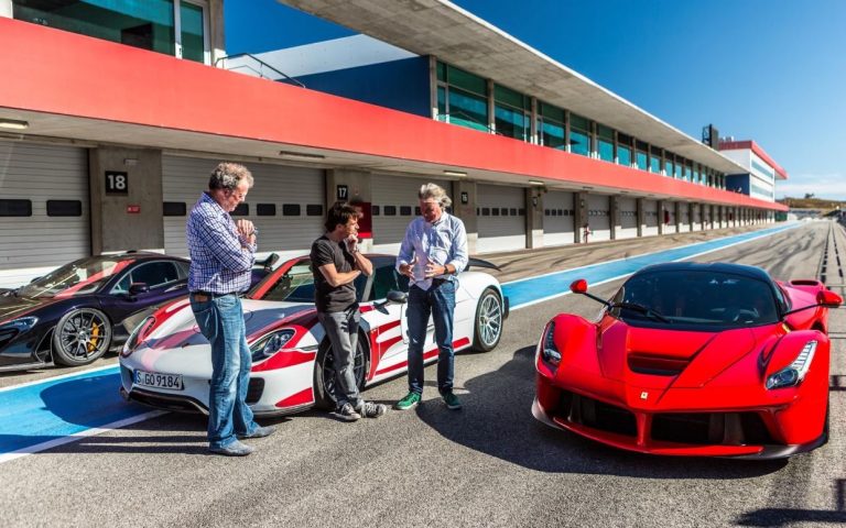 Jeremy Clarkson compare les Ferrari LaFerrari, Porsche 918 Spyder et McLaren P1 dans The Grand Tour