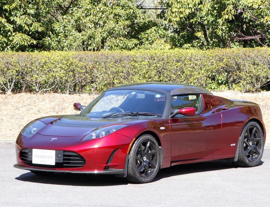 Tesla Roadster, l'un des premiers modèles électriques possédés par Leonardo DiCaprio
