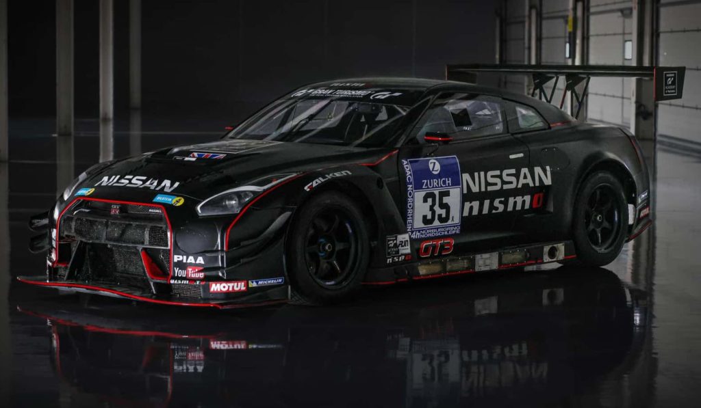 Nissan GT-R Nismo GT3, voiture emblématique du film Gran Turismo et de la licence PlayStation