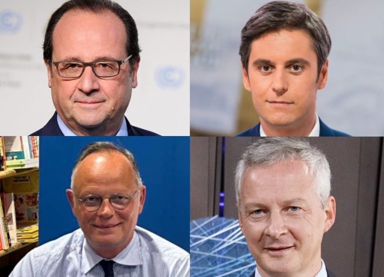 François Hollande, Bruno Le Maire, Édouard Philippe et Gabriel Attal à l’approche de la présidentielle 2027.