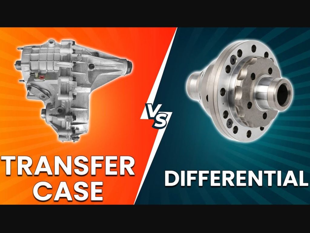 Différence entre une boîte de transfert et un différentiel automobile