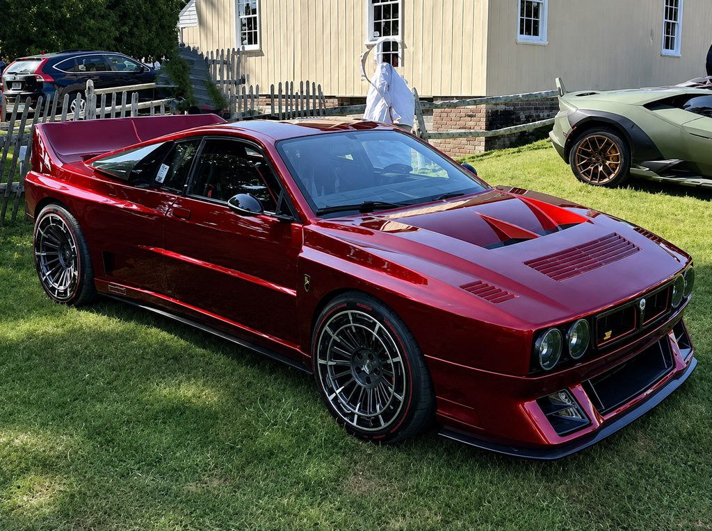 Kimera EVO38 rouge, évolution à transmission intégrale inspirée de la Lancia 037