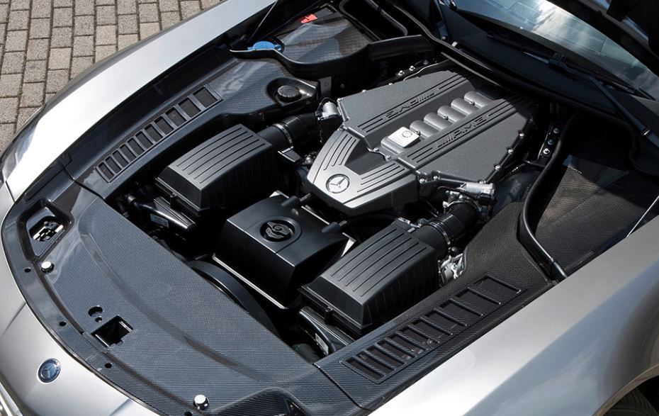 Moteur V8 atmosphérique 6,2 litres M159 de la Mercedes SLS AMG