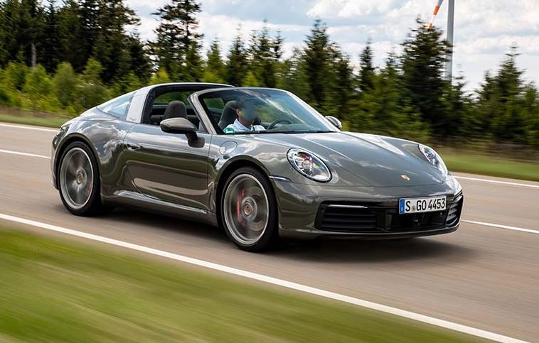 Porsche 911 type 992 Targa 4S, évolution moderne de la sportive allemande