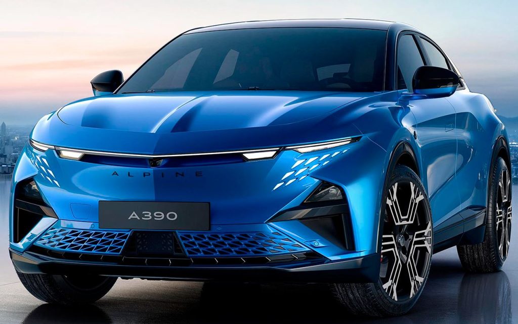 Alpine A390 électrique, nouveau SUV sportif chargé de préserver la réputation d'Alpine