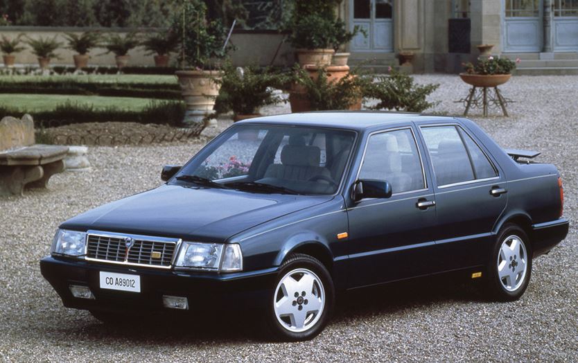 Lancia Thema 8.32, berline haut de gamme équipée d’un moteur V8 d’origine Ferrari
