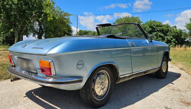 Peugeot 304 Cabriolet de 1971 à rafraîchir