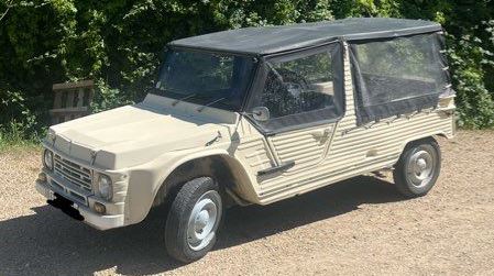 Citroën Méhari quatre places de 1979 à restaurer