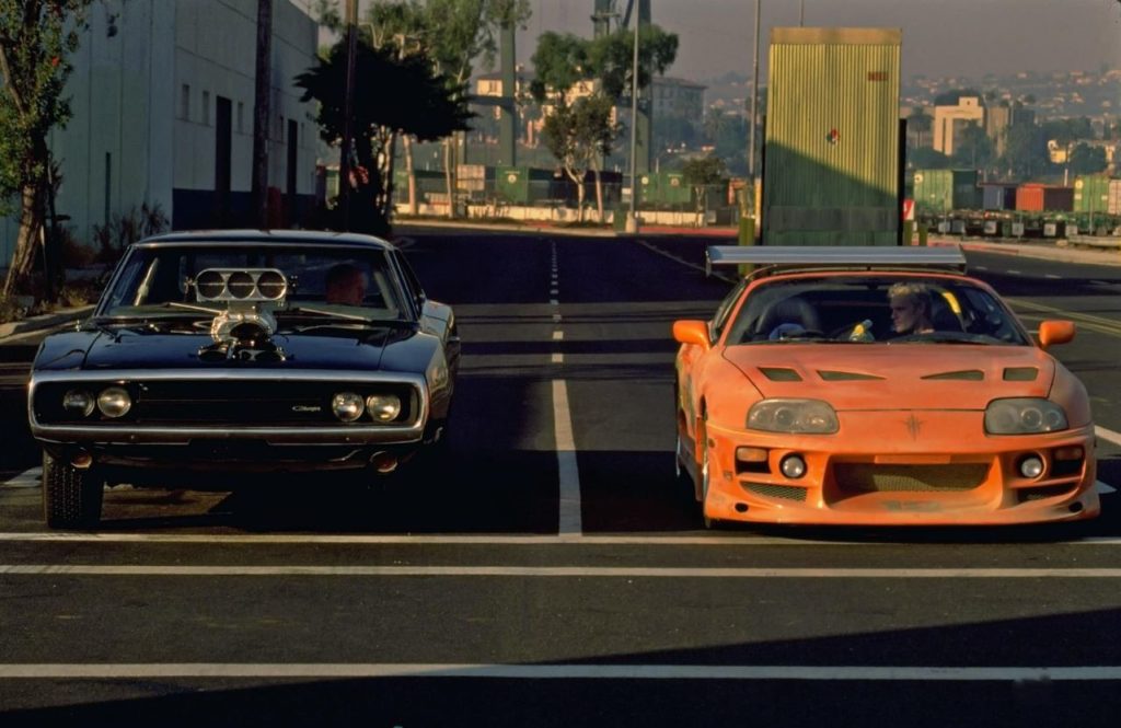 Dodge Charger et Toyota Supra, les deux voitures emblématiques de Fast and Furious