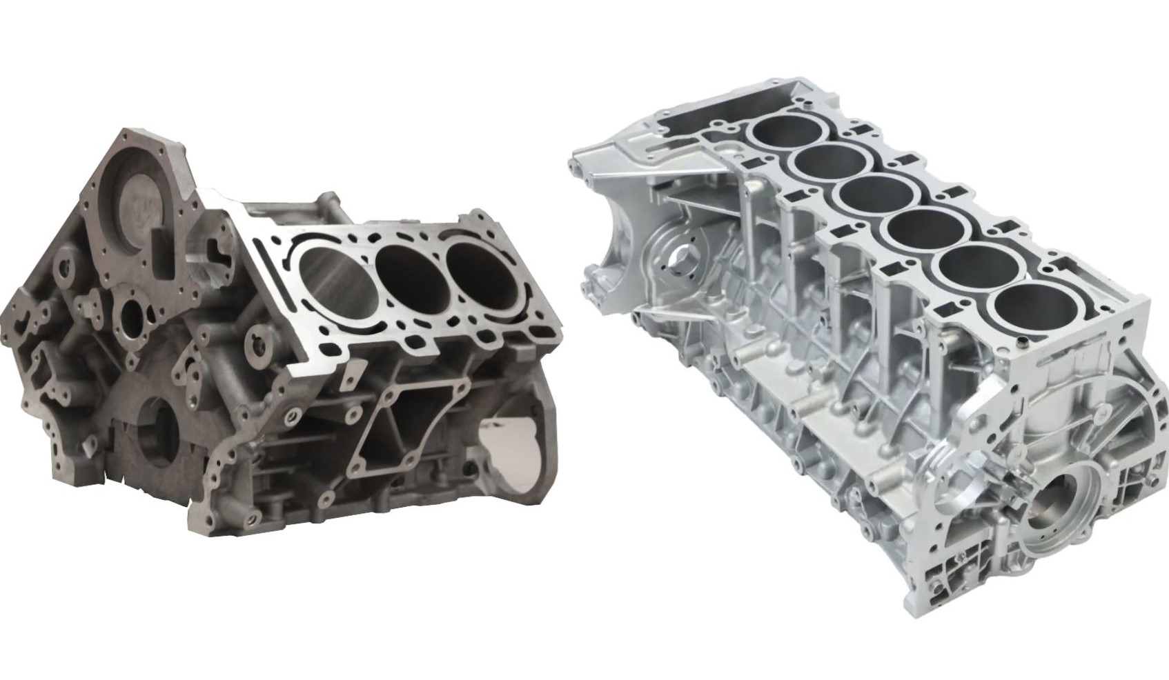6 cylindres en V comparé à un 6 cylindres en ligne