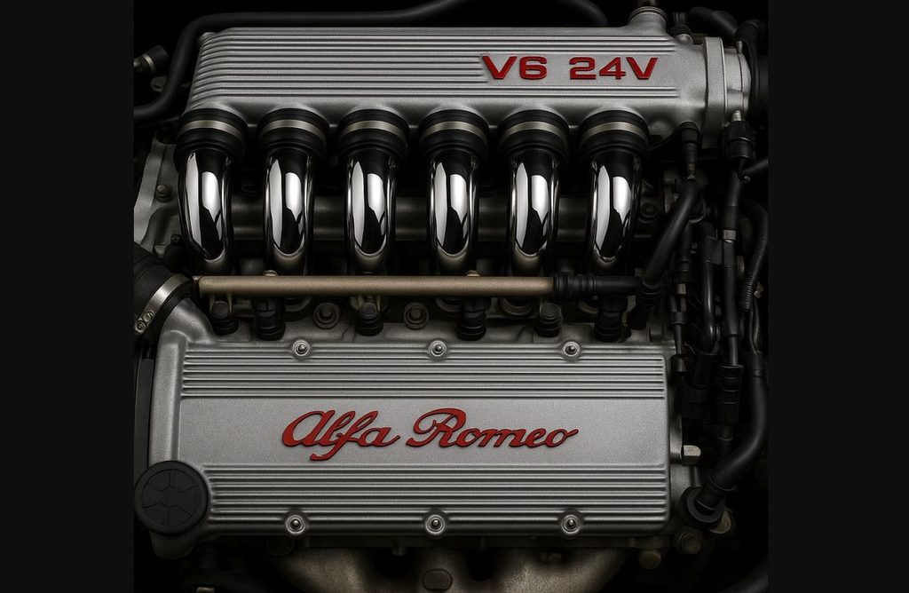 Moteur V6 Busso 24 soupapes Alfa Romeo