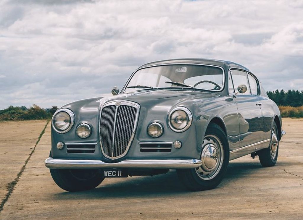 Lancia Aurelia B20 GT grise, l’une des pionnières de la GT moderne