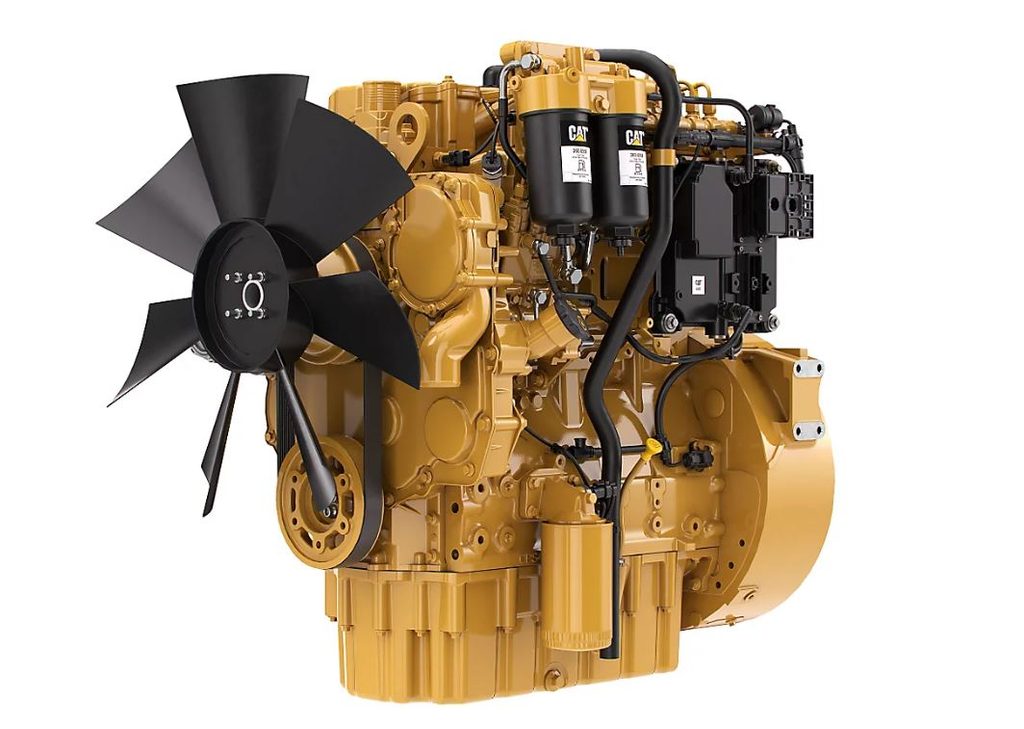 Moteur Diesel Caterpillar C4.4, un gros 4 cylindres de 4,4 litres