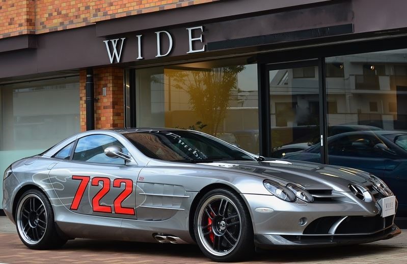 Mercedes SLR McLaren 722 Edition avec numéro 722