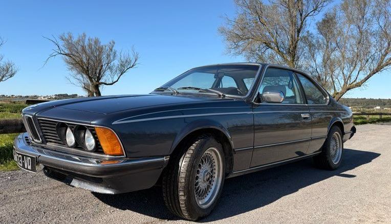 BMW 635 CSi de 1983 proposée comme projet dans les sorties de grange