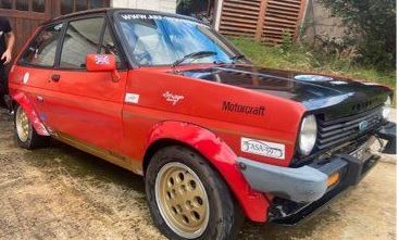 Ford Fiesta XR2 de 1983 à restaurer dans les sorties de grange