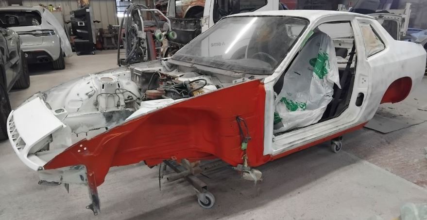 Porsche 924 Turbo 1981 en cours de restauration