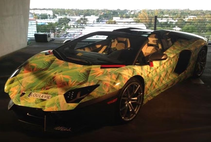 Lamborghini Aventador Roadster King’s Pride associée à LeBron James
