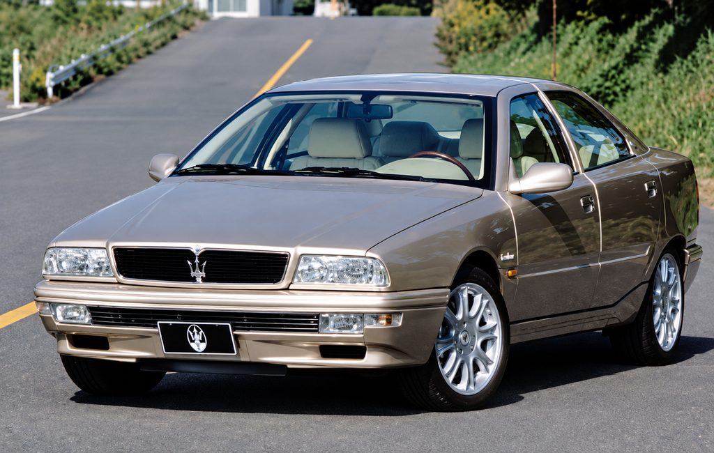 Maserati Quattroporte IV de Marcello Gandini, vue avant gauche
