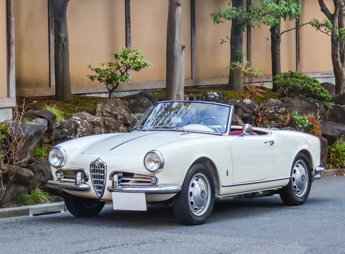 Alfa Romeo Giulietta Spider de 1958 illustration de la réputation Alfa Romeo