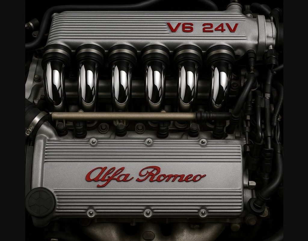 Moteur V6 Busso 24 soupapes Alfa Romeo